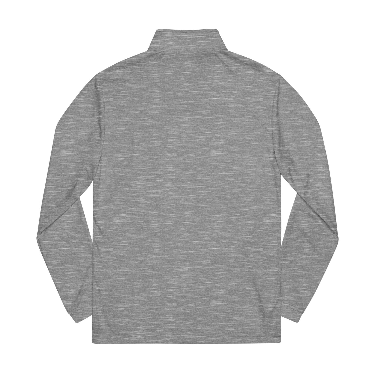 Embroidered Quarter-Zip MusTea Pullover — Lightweight adidas® Performance Top