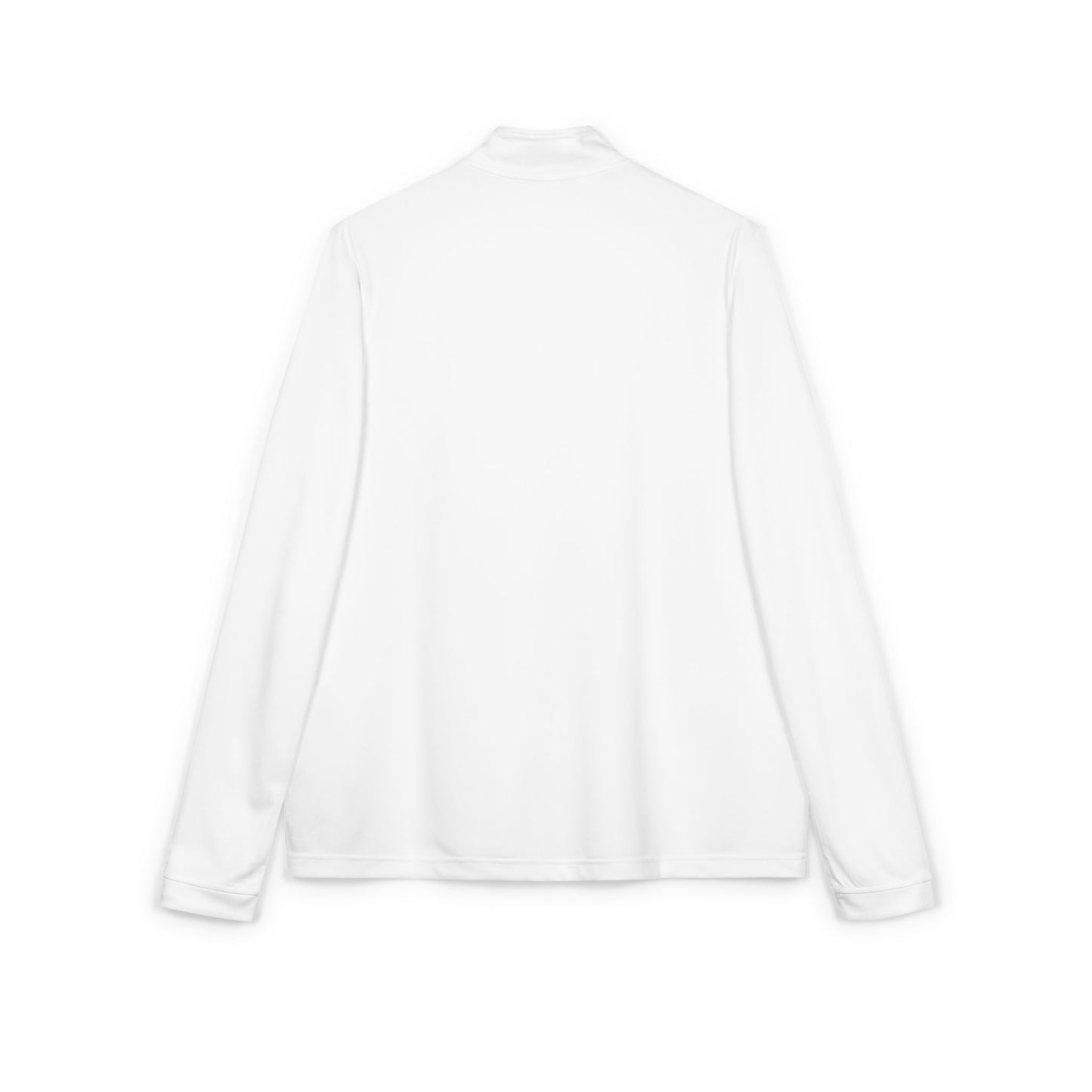 Embroidered Quarter-Zip MusTea Pullover — Lightweight adidas® Performance Top